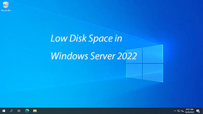 Low disk space