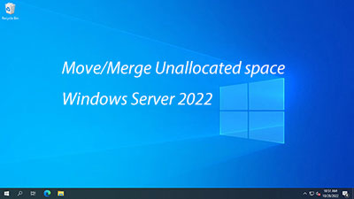 Merge unallocated space