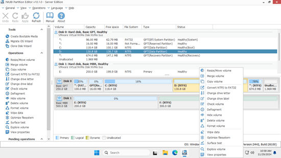 NIUBI Partition Editor